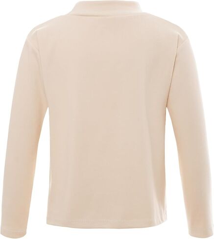 طفل فتيان فتيات غير رسمية طويلة الأكمام الداخلية الحرارية العليا للطباعة طباعة القمصان العنق في فصل الشتاء in Kuwait