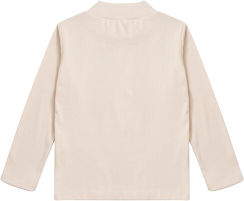 طفل فتيان فتيات غير رسمية طويلة الأكمام الداخلية الحرارية العليا للطباعة طباعة القمصان العنق في فصل الشتاء in Kuwait