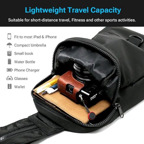 WESTEND Crossbody Sling Small Bag Travel Hiking Chest Bag Daypack in Saudi Arabia