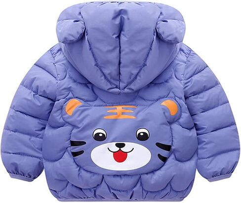 sfdgfhyf Baby Cartoon Jacket Toddler Kids Boys Girls Winter Down Coats Cute Bear Ears Coats With Hoods Cartoon Lightweight in Saudi Arabia