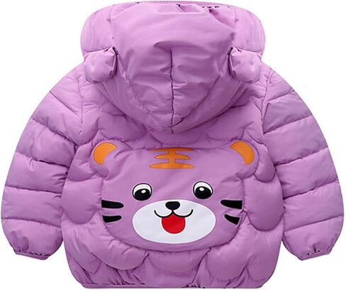 sfdgfhyf Baby Cartoon Jacket Toddler Kids Boys Girls Winter Down Coats Cute Bear Ears Coats With Hoods Cartoon Lightweight in Saudi Arabia