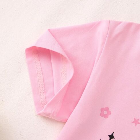 GLIGLITTR Birthday Girl Shirt Toddler Girls Cowgirl Hat Birthday T-Shirt Kids Western B-Day Party Gift Graphic Tees 2-7 Years in Saudi Arabia