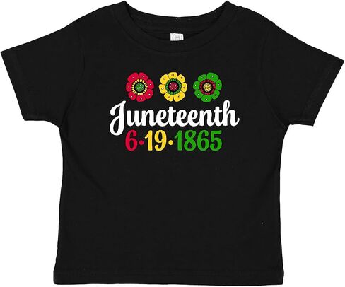 inktastic Juneteenth- 6-19-1865 مع زهور القميص in Kuwait