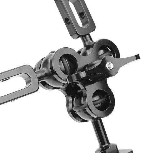 Alloy Triple Holes Ball Clamp 3 Mount Hole for Underwater Photography Diving Light System, Photography Diving Camera Accessories in Kuwait