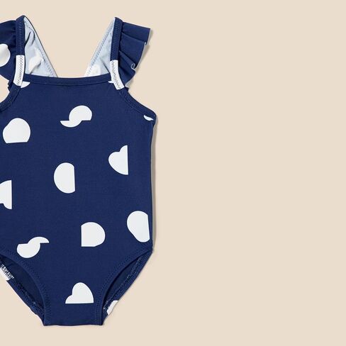 Amazon Essentials Baby Girls 'Frill Swimsuit من قطعة واحدة in Kuwait