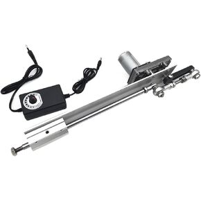 Reciprocating Cycle Linear Actuator DC 24V Gear Adjustable Telescopic Motor DIY Motor With Speed Controller Stroke 3-15CM For Beginnners DIY Use(DC24V,45RPM)