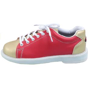 Womens Bowling Trainers Shoes Lace Up Breathable Bowling Sneakers Non-Slip Comfortable Lightweight