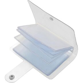 DOITOOL Mini Photo Album Portable Binder Sturdy Pvc Chic Photo Storage Book for Collectors