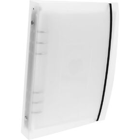 1 Set Album Ring Binder with Transparent Sleeves Stylish Storage for Wedding Photos Albums and Card Organization Ample Capacity for Easy Display