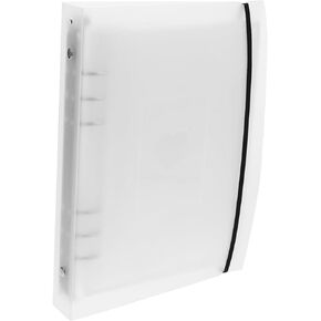 Photocard Holder 6-Ring Photo Album Binder with Self-Adhesive Pages Easy Organization Display
