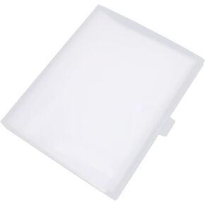 Clear Photo Albums Transparent Binder for Photos Postcards Cards with Slots Protective Design for Memory Storage