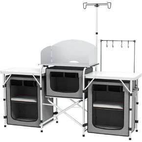 Camping Portable Island Platform-Gray