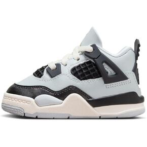 Jordan Toddler's 4 Retro Pure Platinum/Metallic Gold (FZ8584 070)