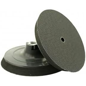 Premium 5 Inch Sander Backup Pad (1 Pack - 5/8-11 Thread Thick Edge, Plain Attachment - Thick Edge)