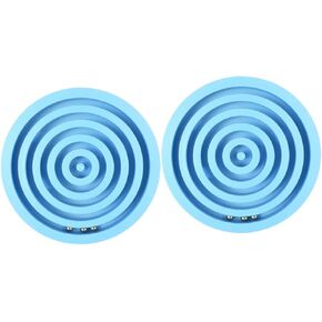 Balancing Maze Toy Set Maze Ball Game Maze Puzzles Beads Boys and Girls Maze Puzzles Toy Early Education Maze Ball Toy for Patience and Concentrati