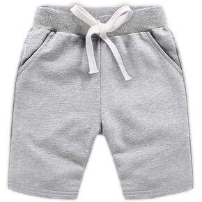 EISHOW Baby Infant Toddler Boy Girl Outfit Summer Casual Elastic Jeans Denim Shorts Pull-On Bottoms Cropped Denim Short Pants