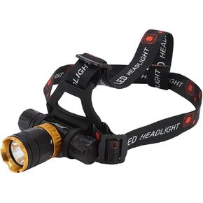 5000LM Diving Light Headlight with 5 Modes, IPX8 Waterproof, 180 Degree Rotation for Underwater Photography, Aluminum Alloy Material