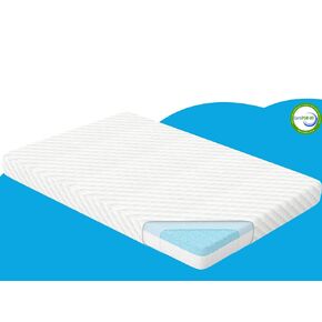 Mecc ecoh Pack and Play Mattresses, Dual Side Pack and Play Mattress, Memory Foam, Removable Breathable Cover, Water Resistant Lining, Hypoallergenic, Fit for Graco, Pamo Etc., 38"x26"
