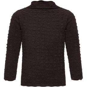 Aislor Toddler Baby Girls Thermal Underwear Top Texture Mock Neck Long Sleeve T-Shirt Fall Winter Undershirt Sweatshirt
