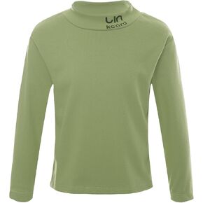 Toddler Baby Boys Girls Long Sleeve Letter Print Mock Thermal Underwear Tops Undershirts Baselayer T-Shirts