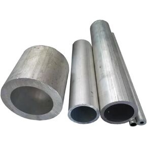 Aluminum Round Tubing Seamless Straight Pipes, Outer Diameter 22 23 24mm Length300 500mm Hollow Straight Round Aluminuim Tube Piping 6063 Thick Walled Big Aluminium Pipe(500MM-OD 23 X ID 5MM)