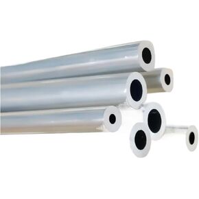 Aluminum Round Tubing Seamless Straight Pipes, OD21-25mm Length 300mm 500mm Round Aluminum Alloy Pipe Straight Large Outer Diameter 6063 Thickness 0.5-11 Aluminium Pipe(300mm Od 22 X Id 14mm)
