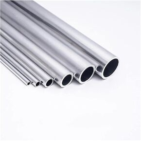 Aluminum Round Tubing Seamless Straight Pipes, Thickness 0.5~3mm OD 5-20mm ID 3~18mm Straight 200mm~500mm Long Round 6063 Aluminum Alloy Tube Aluminium Pipe(200mm Od 9 X Id 6mm)