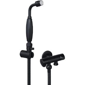 Handheld Bidet Sprayer 2 Spray Modes Baby Cloth Diaper Sprayer Single Cold Toilet Sprayer Wall Mounted Brass Handheld Sprayer Kit with Angle Valve,Black（Blackcopper）