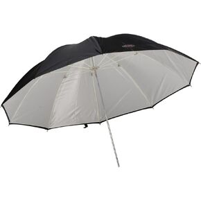 Photek Goodlighter 60" Umbrella with Fiberglass Frame and 7mm Permanent Shaft, Silver