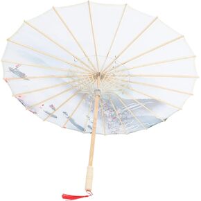 Oil Paper Umbrella Home Decor Parasols Colorful Paper Umbrella Parasol Fashioned Wedding Adult Bridal