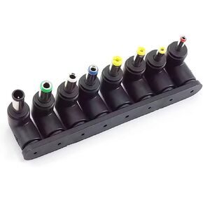 DC5V 5.5x2.1mm Power Cable 8 Connectors for Router Small Fan and More Devices Charging Cord