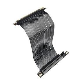 PCIE 5.0 X16 Right Angled Extension Cable for Vertical GPU Mounting in Case with Fast Speed Data Transfer for Server