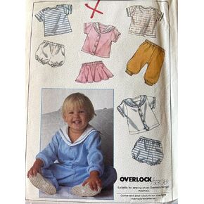 Simplicity McCall's 8994 Babies Wardrobe Size 6 أشهر