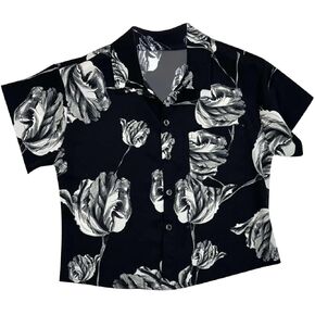 Toddler Kids Baby Boys and Girls Loose Casual Short Sleeve T Shirt Top Kid Undershirt (Black, 5-6 Years)