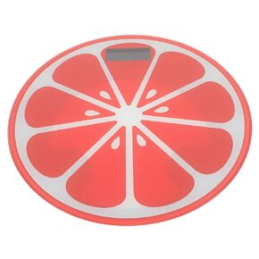 Fruit Themed Digital Weight Scale for Humans Creative Cartoon Watermelon Design Compact Battery Operated Battery Not Included for Weight Management