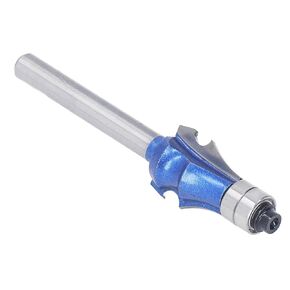 Router Bit /4 Shank R2.5 Dual Bearing Tungsten Steel Alloy Woodworking Milling Cutter for Cutting