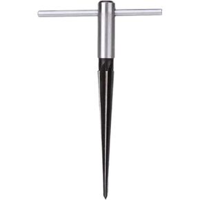 3-13mm Bridge Pin Hole Hand Held Reamer T Handle Tapered 6 Fluted Chamf Reaming Woodworker Cutting Tool Core Drill Bit Reamer