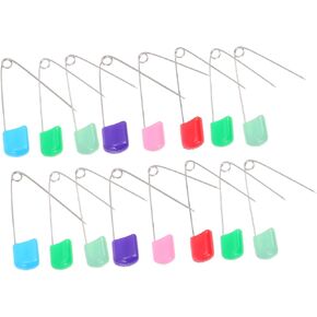 100Pcs Diaper Brooches Durable Safety Pins for Cloth Diapers Newborns and Crafts Sturdy Easy to Use Mixed Pack for Sewing Knitting and More