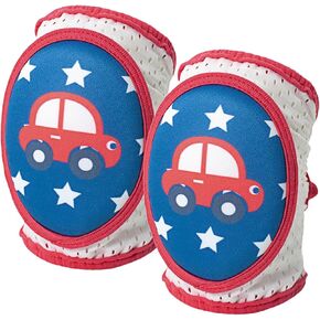 JUMISEE Toddler Baby Knee Pads for Crawling, Breathable Mesh Anti-Slip Knee Protector Cute Soft Sponge Leg Warmers, 0-5T