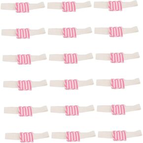 18pcs Nappy Fastener Elastic Diaper Fixing Belts for Comfortable Wear Soft Skin Friendly for Newborns