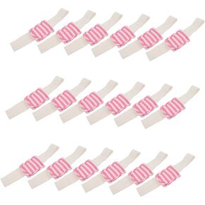 18pcs Diaper Fixing Belts Soft Nappy Fastening Straps for Comfortable Diapering Elastic Bands for Easy Use and Safety