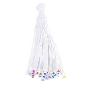 Yardwe 50pcs Adjustable Diaper Buckles Comfortable Diaper Fastening Belts for Easy Use Fits Varying Waist for Newborns