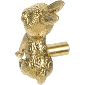 GLEAVI Drawer Knob Charming Animal Knobs for Dressers Decorative Hardware Pulls Bunny Design for Bedroom and Furniture Accents