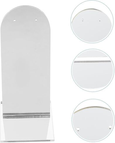 GALPADA 1pc Mirror Tray Reflector Stand Photo Backdrops Props Reflector Background Ornaments Earrings Background Jewelry Display Stands Reflection Photo Accessory Acrylic in Saudi Arabia
