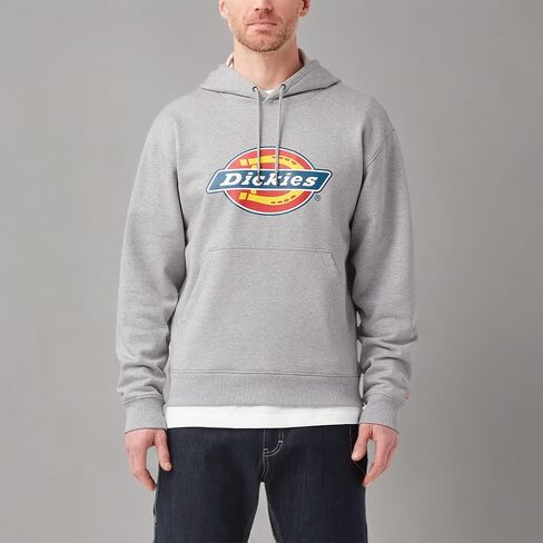 Dickies Men's Tricolor DWR Pullover Fleece, Heather Gray, M in Saudi Arabia