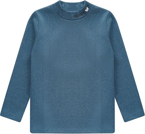 Girls Turtleneck Long Sleeve T-Shirt Tops Solid Color Casual Undershirt Thermal Tops Fall Winter Clothes in Saudi Arabia