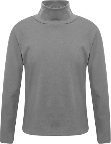 الطبقات الحرارية للبنات ، قمم الياقة المتواصلة القمصان الداخلية الصلبة ، تمرين الرياضة الرياضية Tee Top Disual Closy in Kuwait