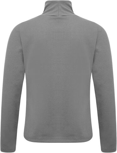 الطبقات الحرارية للبنات ، قمم الياقة المتواصلة القمصان الداخلية الصلبة ، تمرين الرياضة الرياضية Tee Top Disual Closy in Kuwait