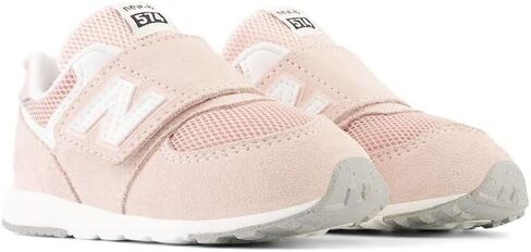 New Balance Kids 574 New-B V2 Familiar Ground Hook and Loop Sneaker, Quartz Pink/White, 8 US Unisex Toddler in Saudi Arabia