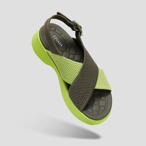 Vivaia Kara Adaptall Sport Sandals for Women Dual Arch Support Ultra Lightweight Moving Shoes Facations Facations in Kuwait